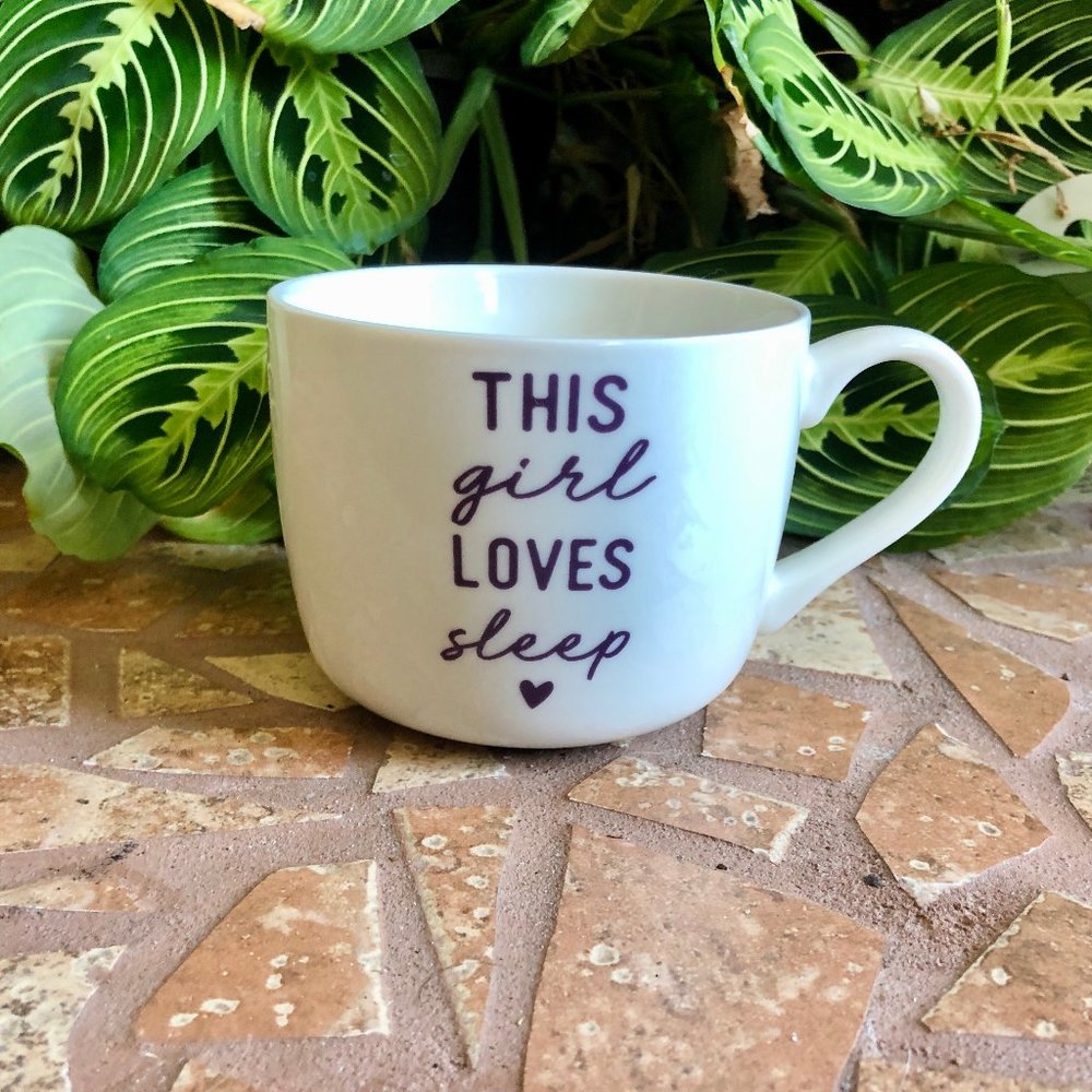 Target This Girl Loves Sleep Porcelain Mug